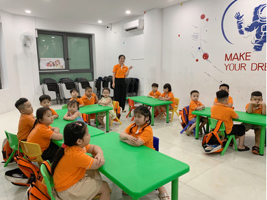 Hướng dẫn dạy tiếng anh cho trẻ mầm non